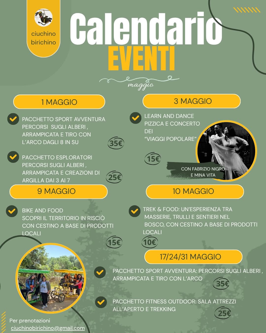 Featured image for “1° maggio al Ciuchino Birichino”