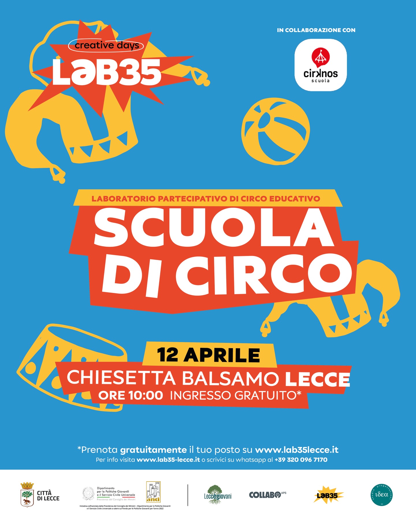 Featured image for “Scuola di circo”