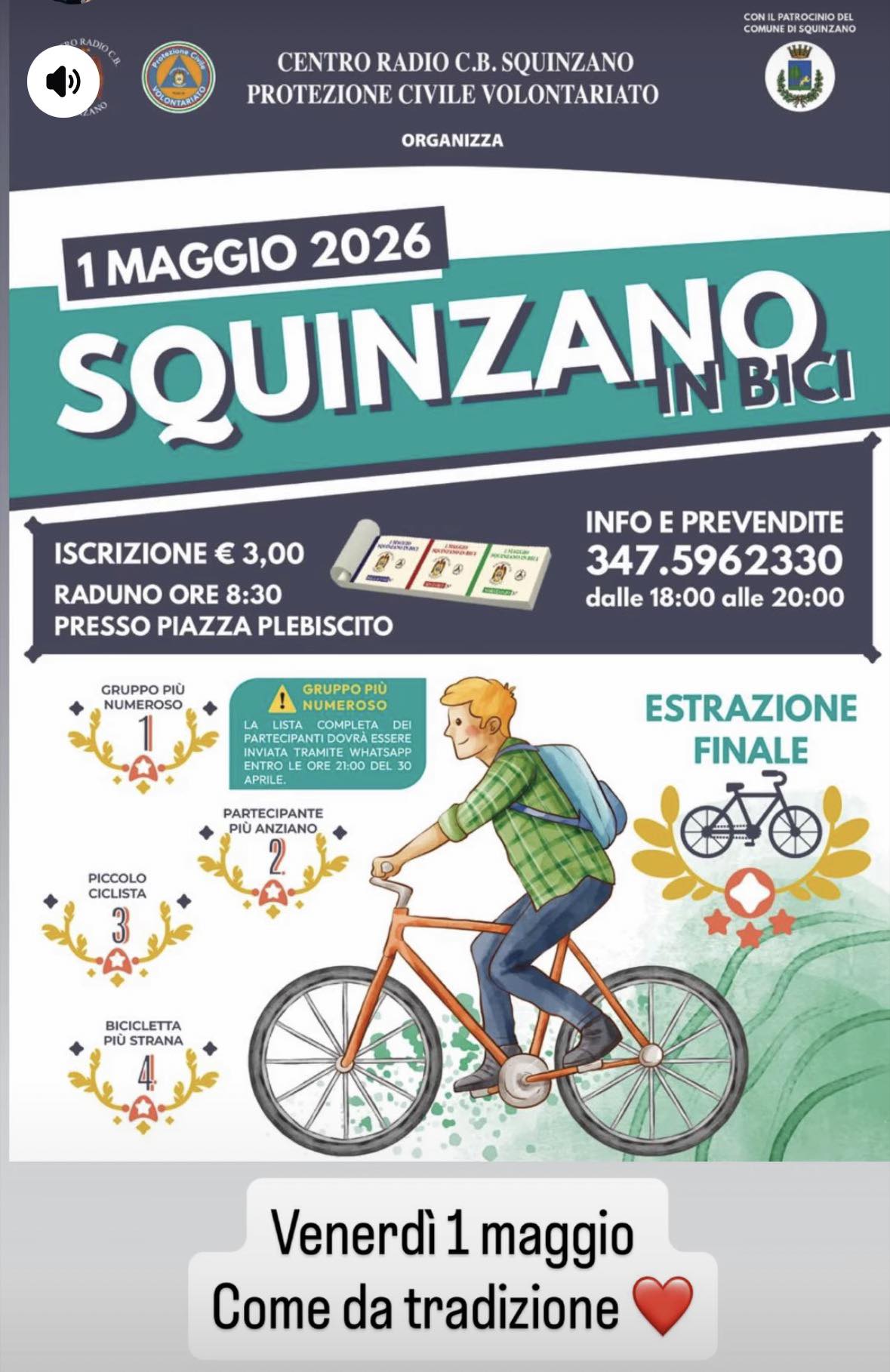 Featured image for “Squinzano in bicicletta”