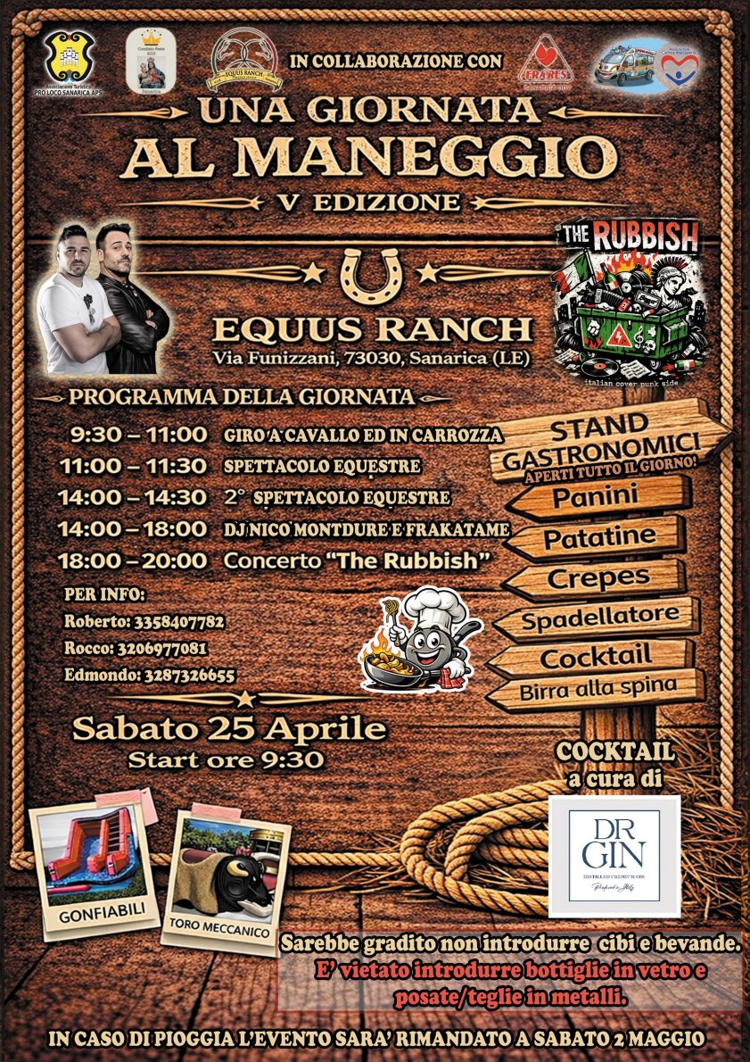 Featured image for “Una Giornata al Maneggio (5 Ed.)”