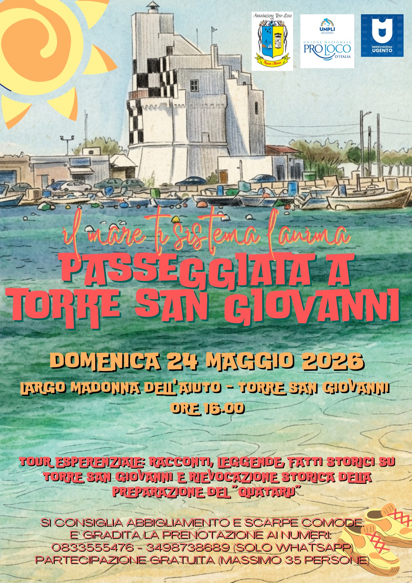 Featured image for “Passeggiata a Torre San Giovanni”