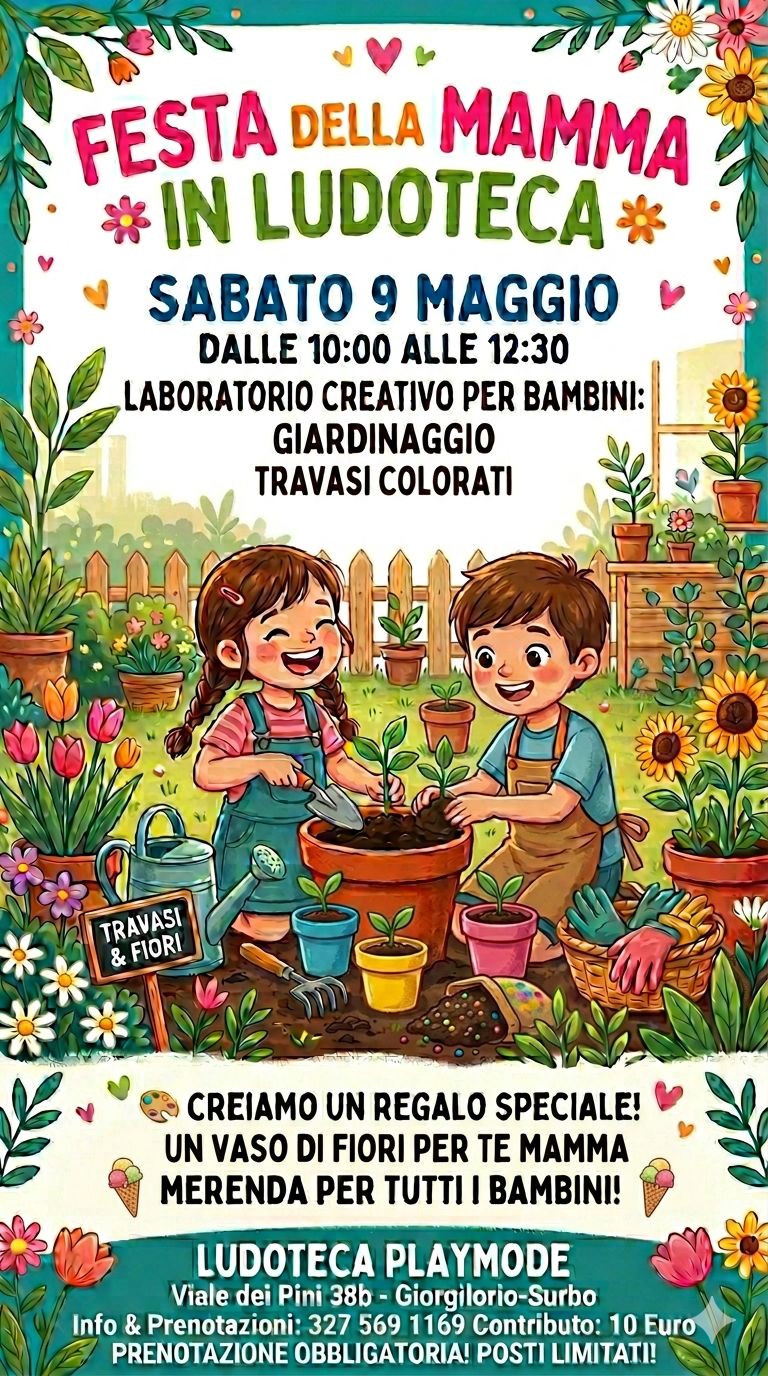Featured image for “Festa della mamma in ludoteca”