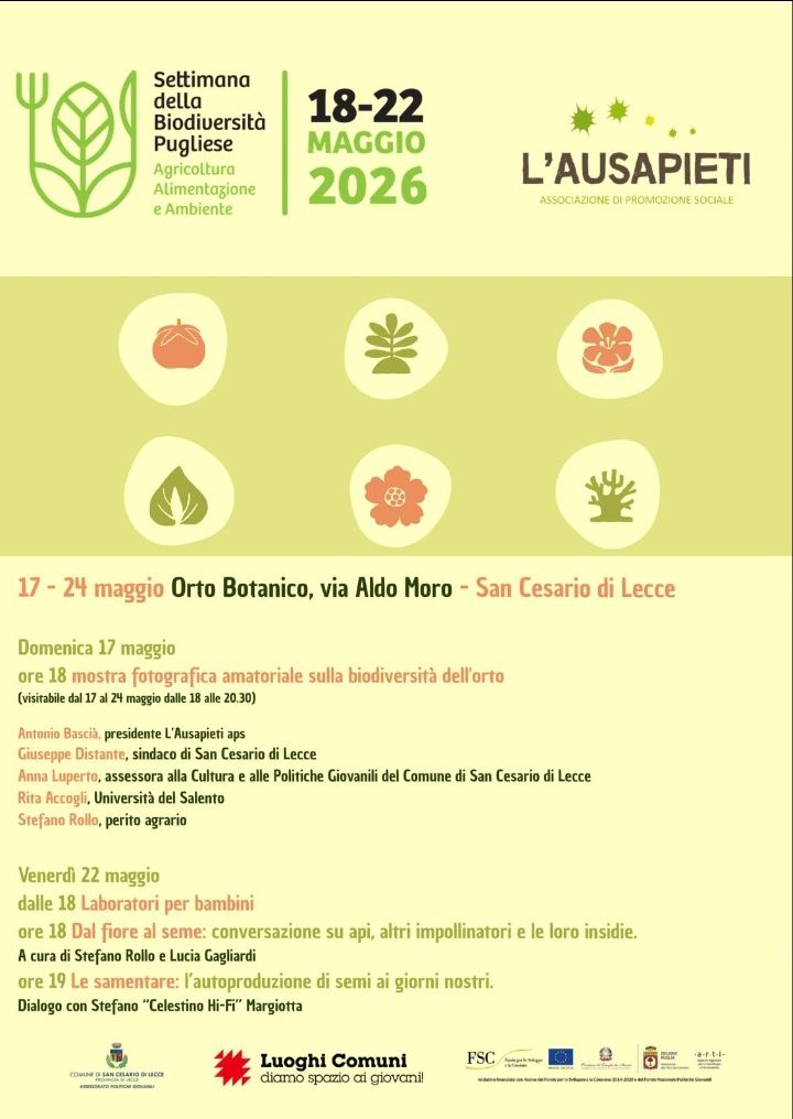 Featured image for “Laboratori all’orto botanico”