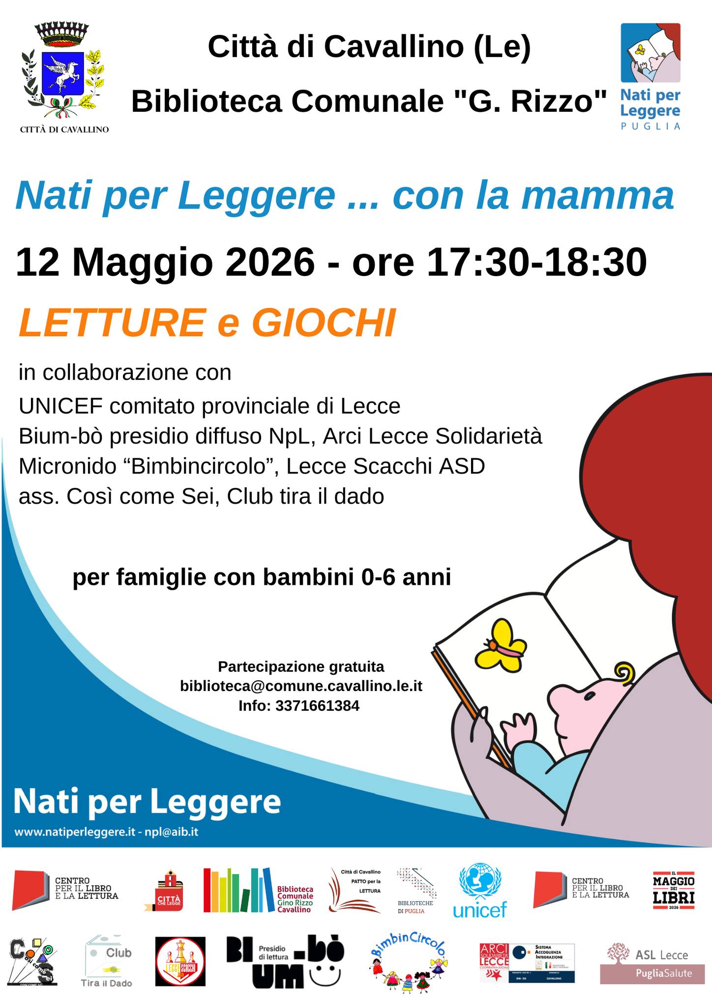 Featured image for “Nati per leggere… con la mamma”