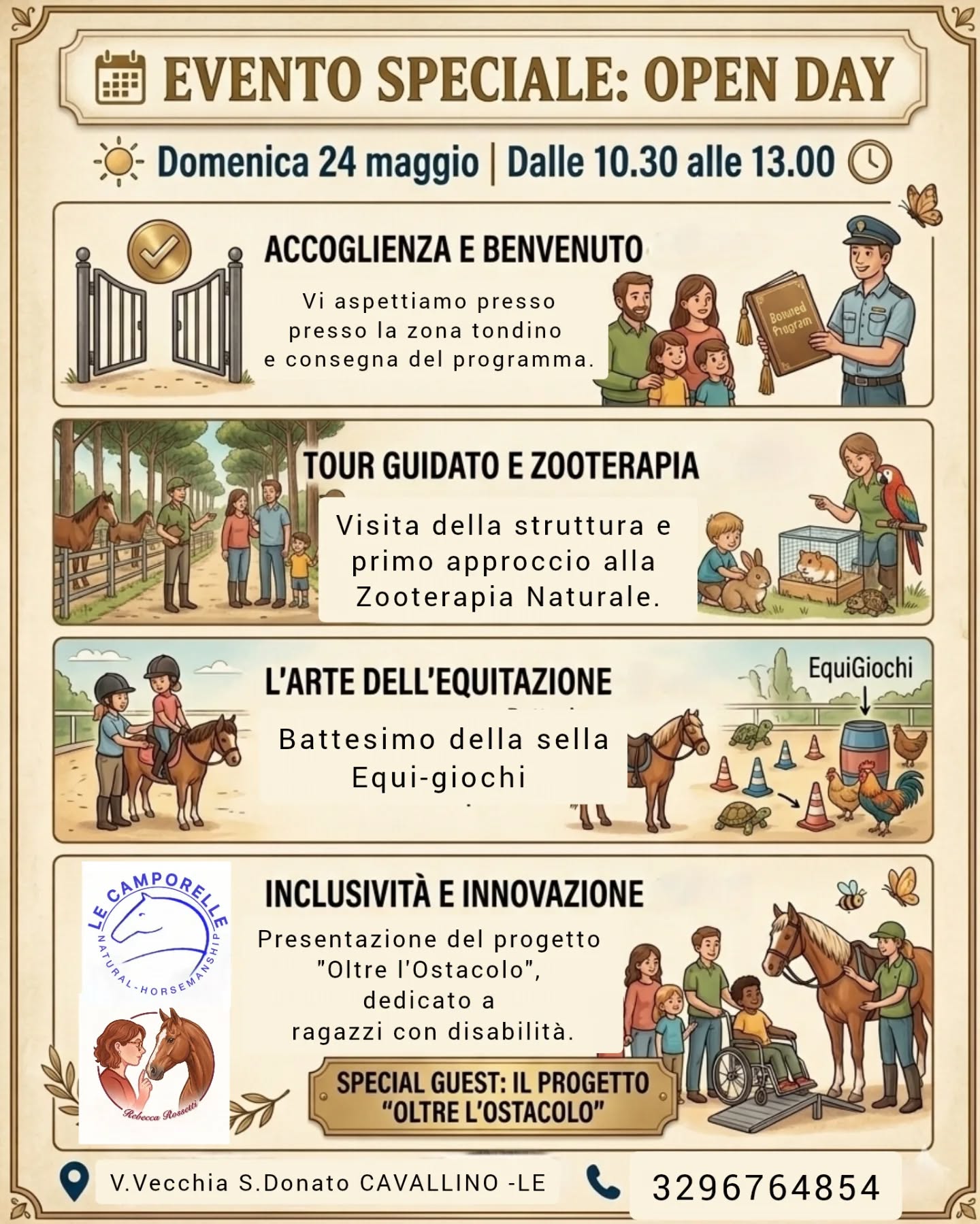 Featured image for “Open day Camporelle”
