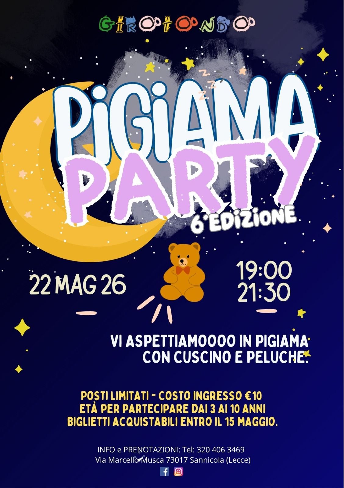 Featured image for “Pigiama Party a Sannicola”