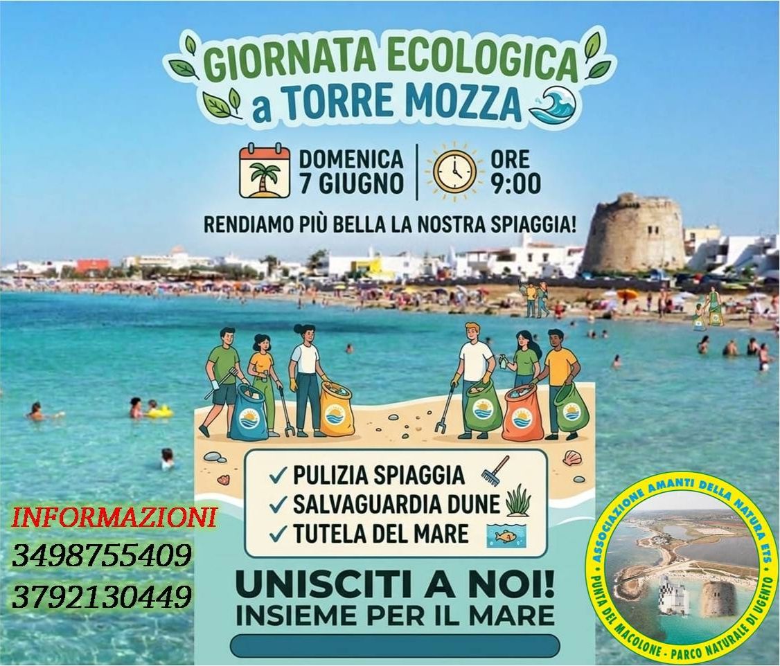 Featured image for “Giornata ecologica a Torre Mozza”