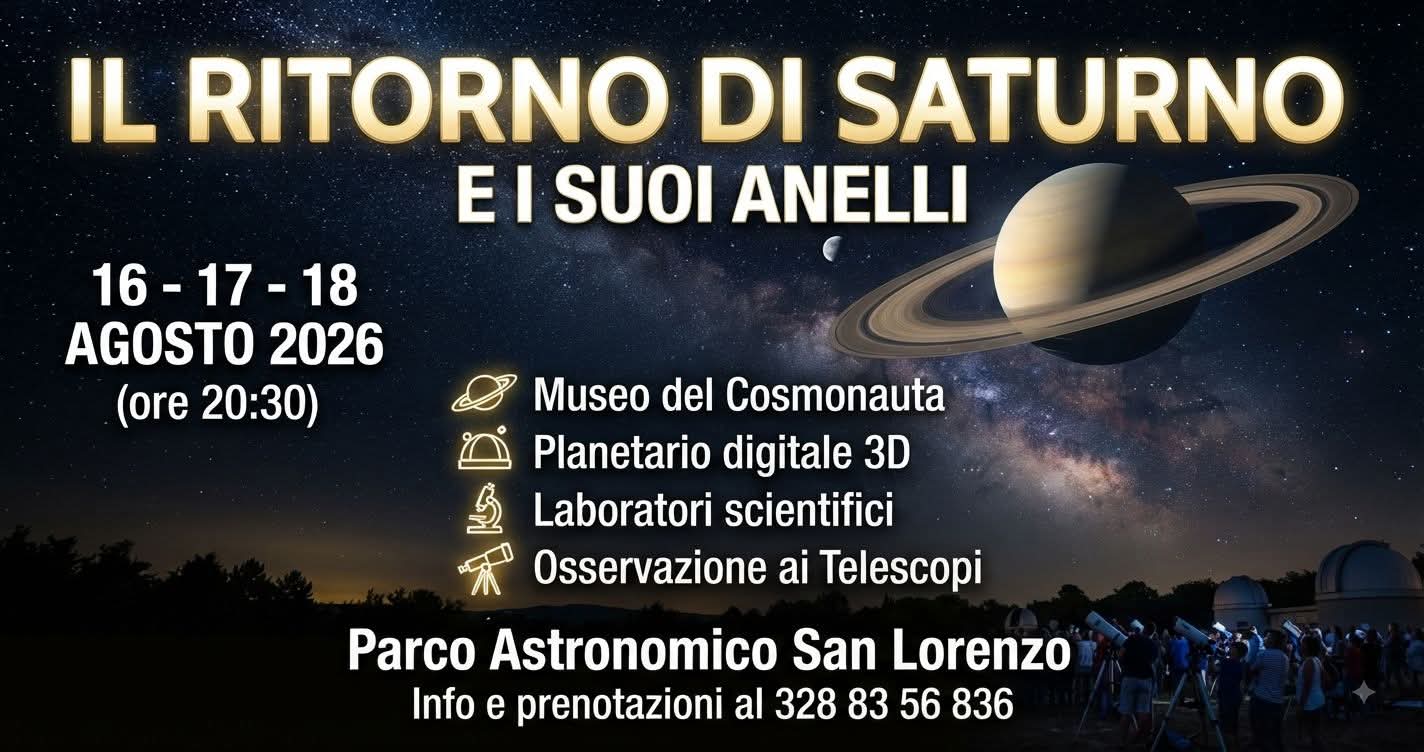 Featured image for “Il ritorno di Saturno e dei suoi anelli”