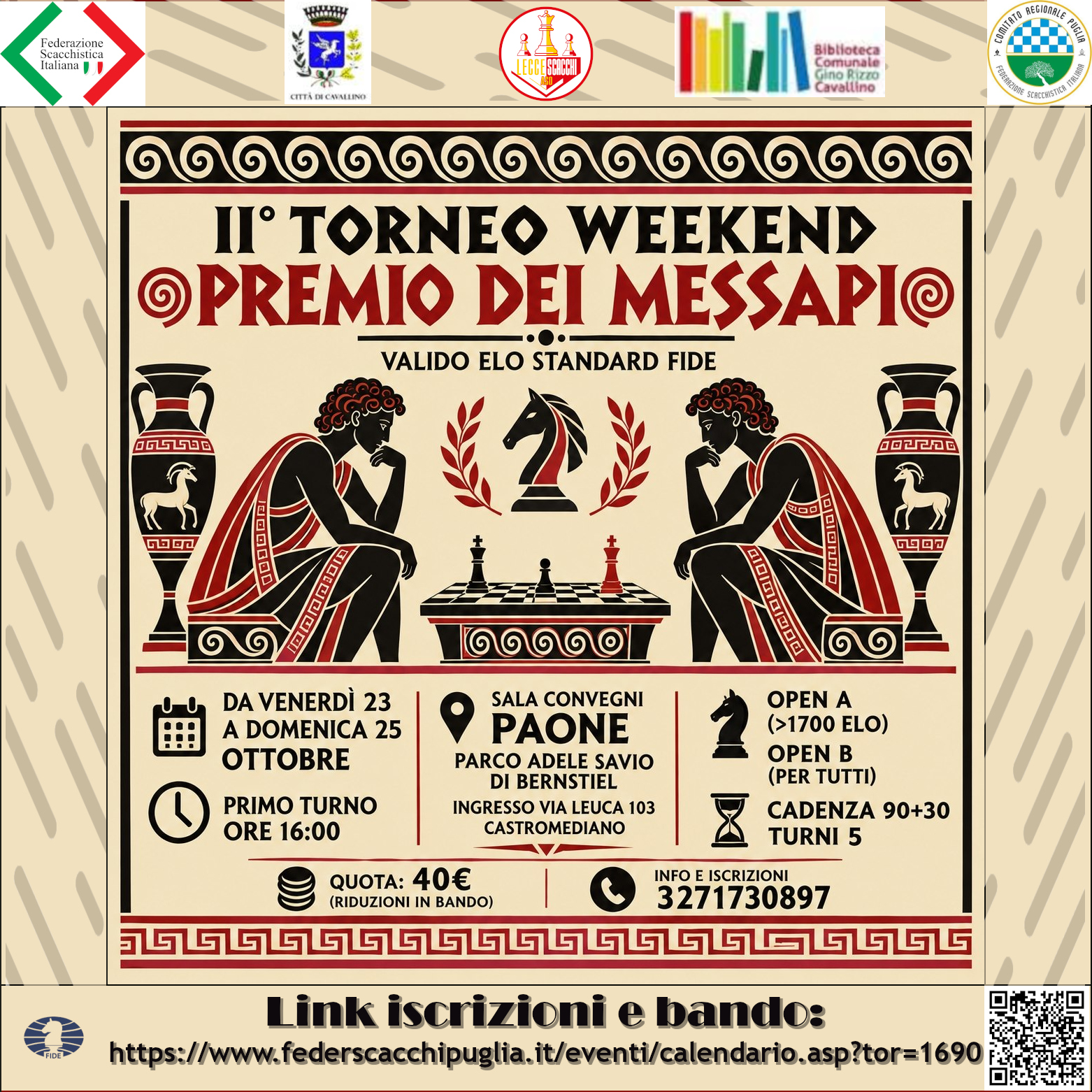 Torneo Scacchi Castromediano
